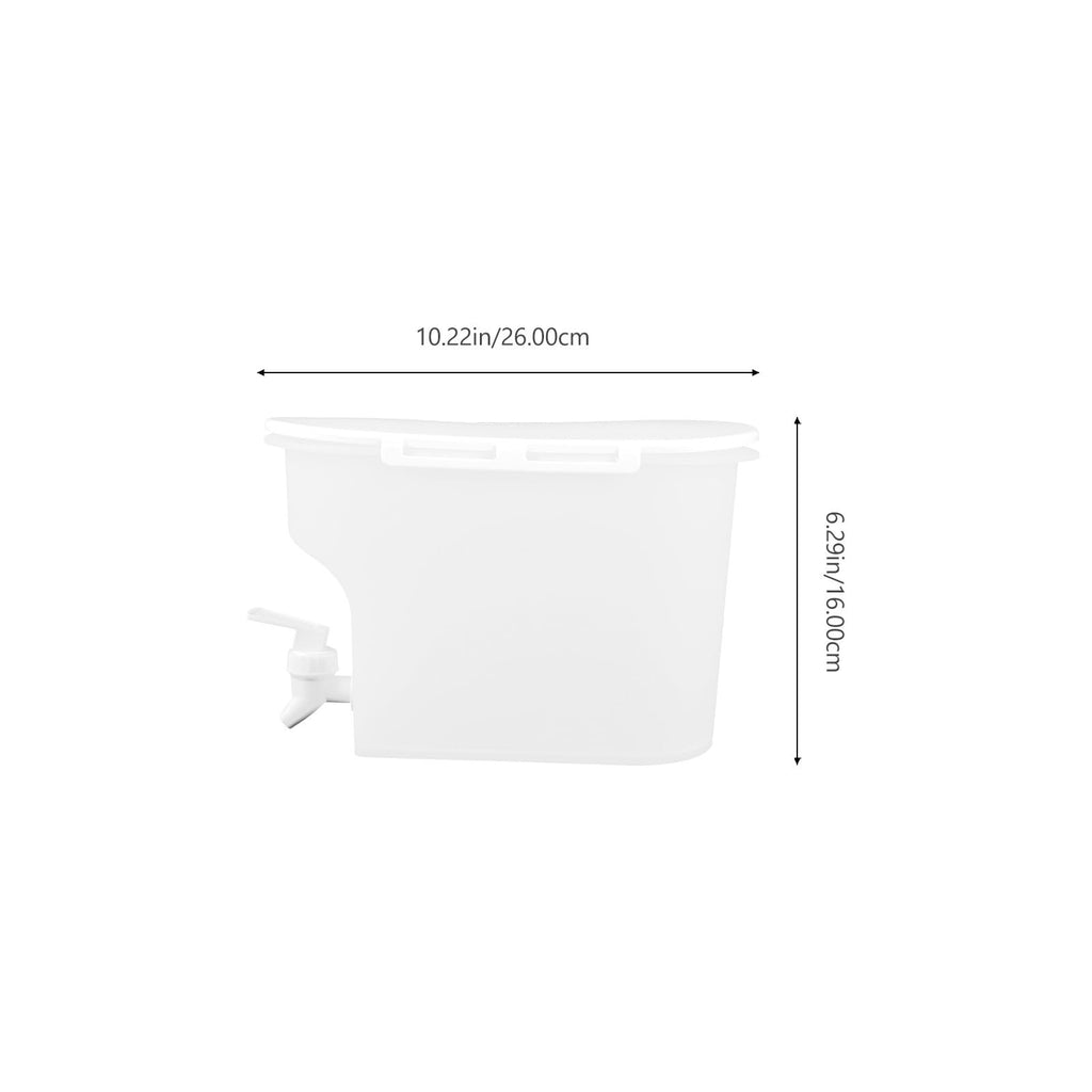Water Jug with Faucet Heat Resistant PP Pitcher W528262