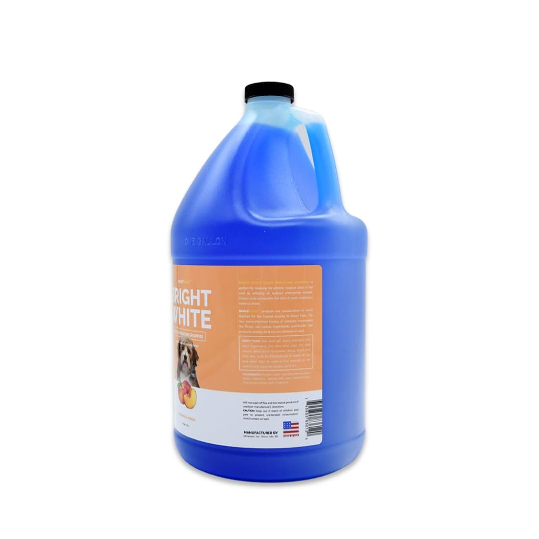 White Natural Dog Shampoo, 1 Gallon L4000