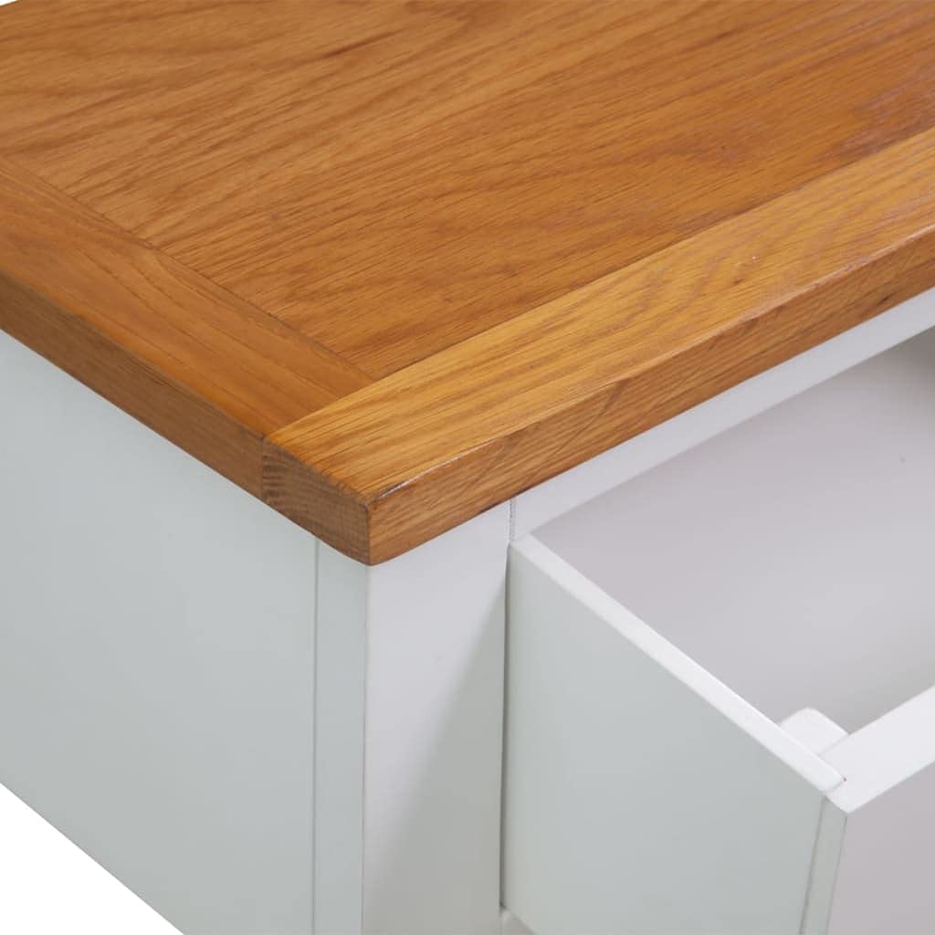 Solid Oak Wood Console Table C741