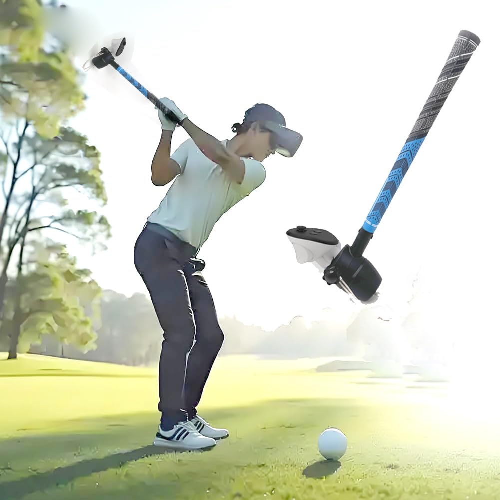VR Golf Club Attachment with Non-Slip Handle Grip H307