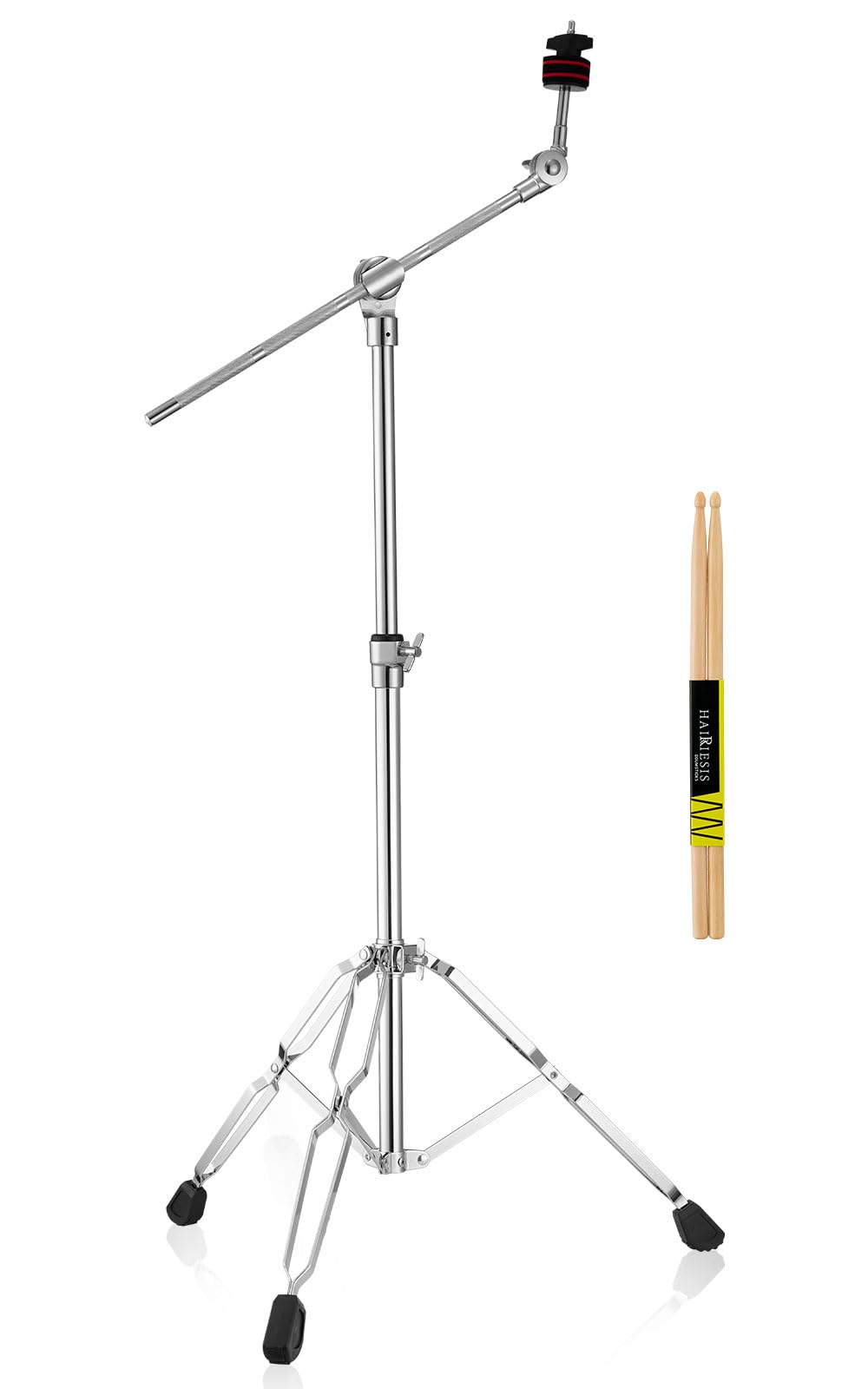 Adjustable Height Cymbal Stand Pack with Drumsticks P779822