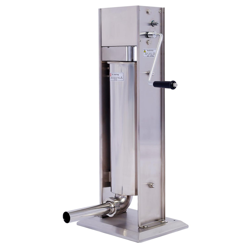 Stainless Steel Vertical Sausage Stuffer 15LB/7L W272