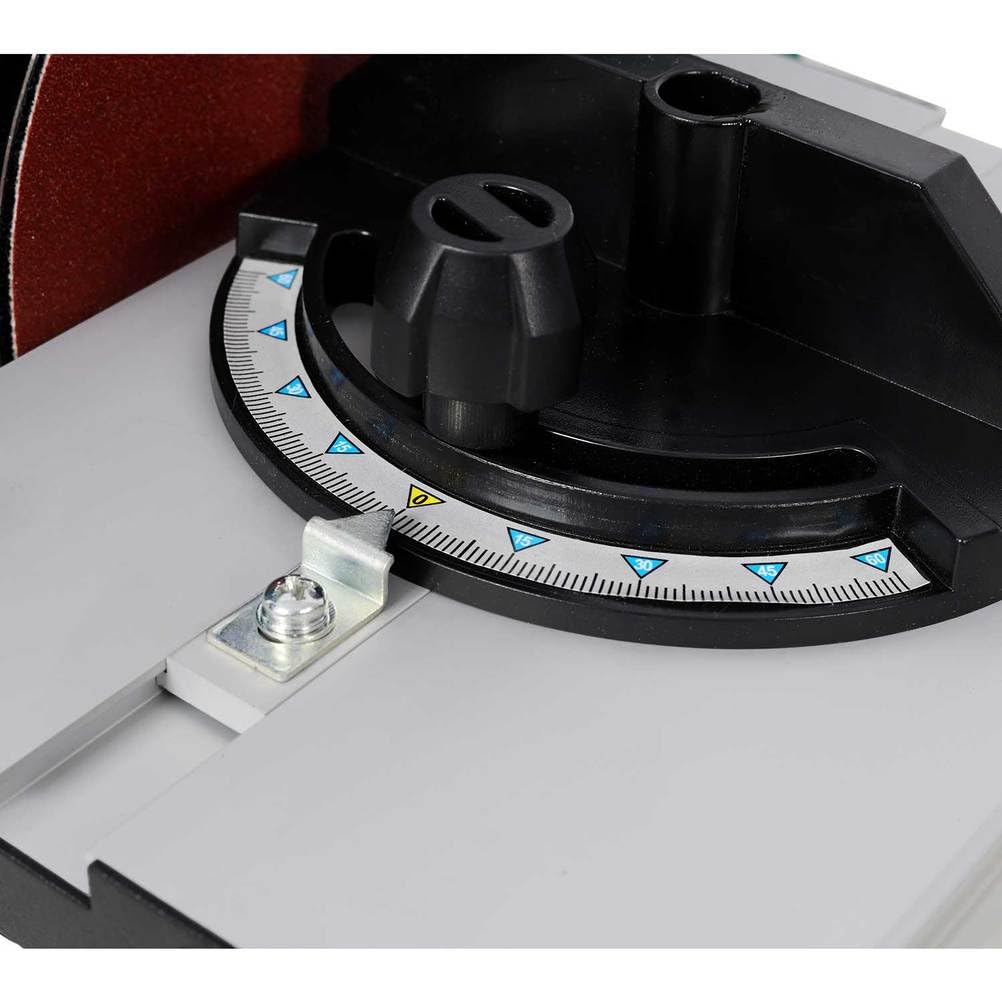 Benchtop Belt and Disc Sander, 4x36 Belt & 6" Disc, 0–90° Adjustable Table, Cast Iron Base, 120V Heavy Duty Sanding Machine W78700