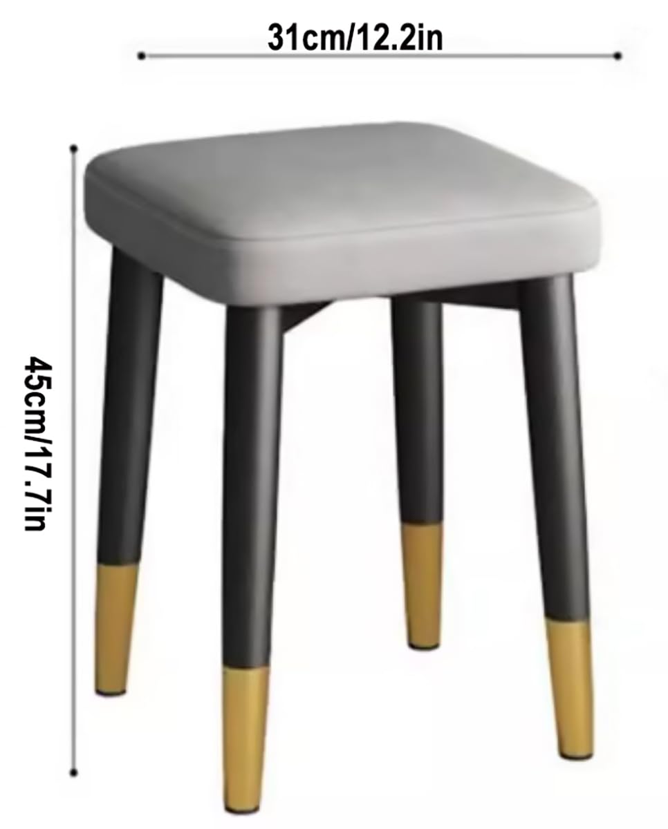 4 Pcs Stackable Carbon Steel Stools E7630