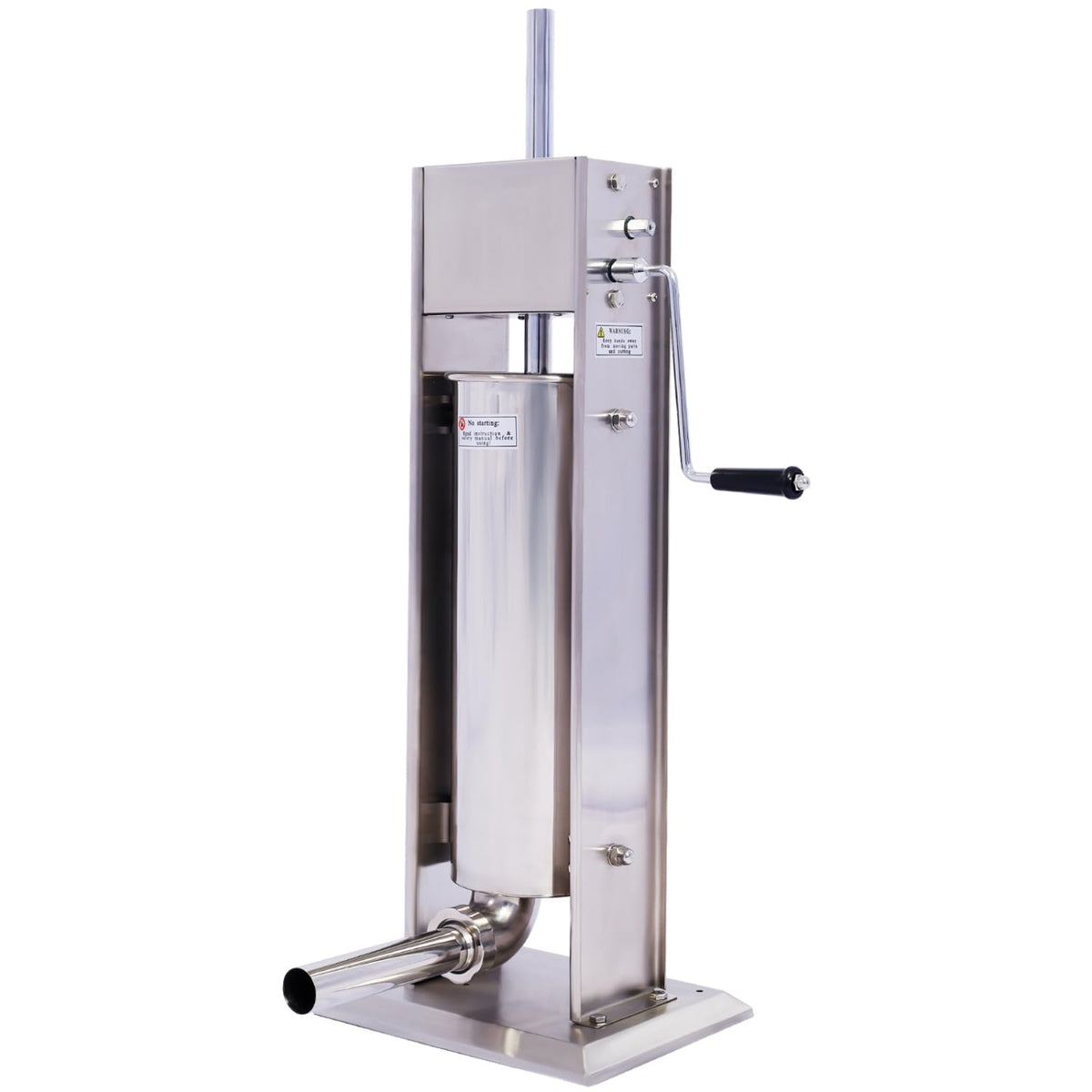 Stainless Steel Vertical Sausage Stuffer 15LB/7L W272