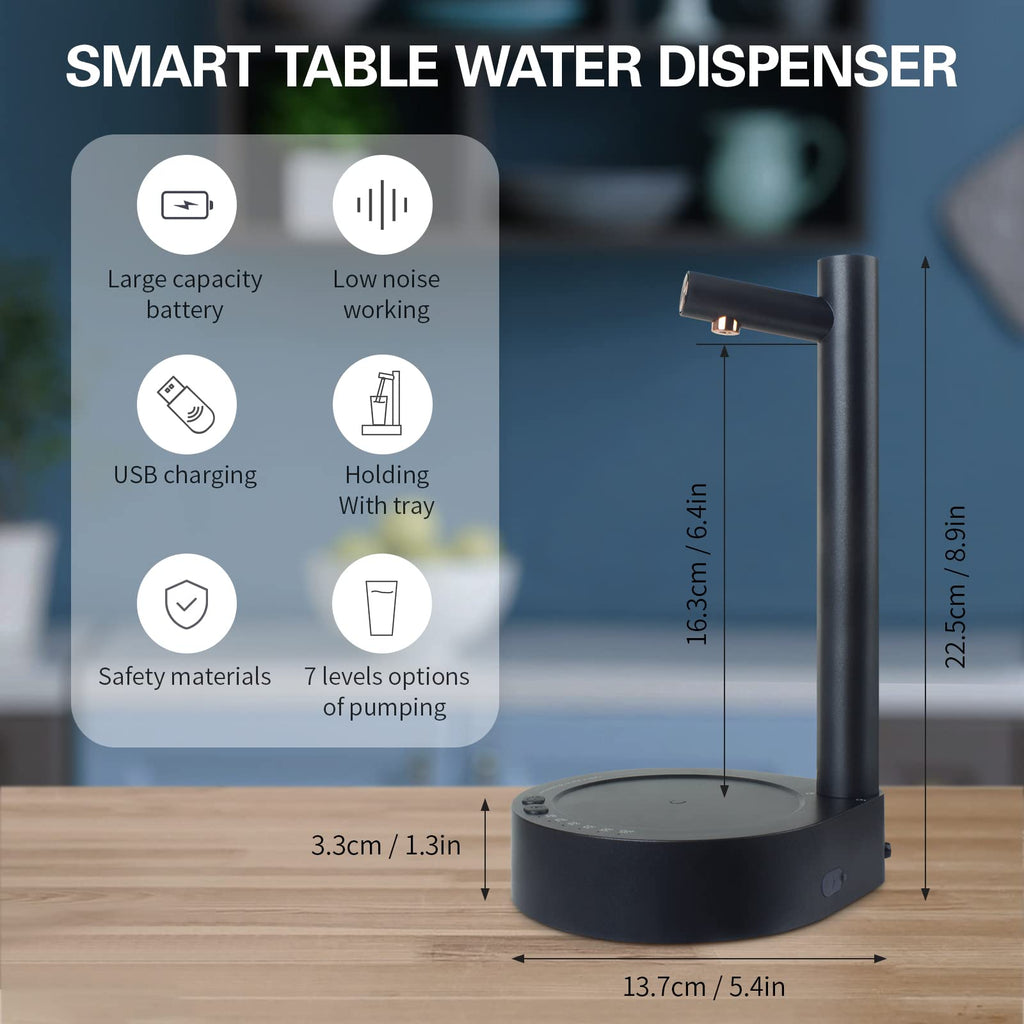 Portable Electric Water Bottle Dispenser W914653