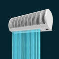 2-Speed Air Curtain Machine with Remote Control I970