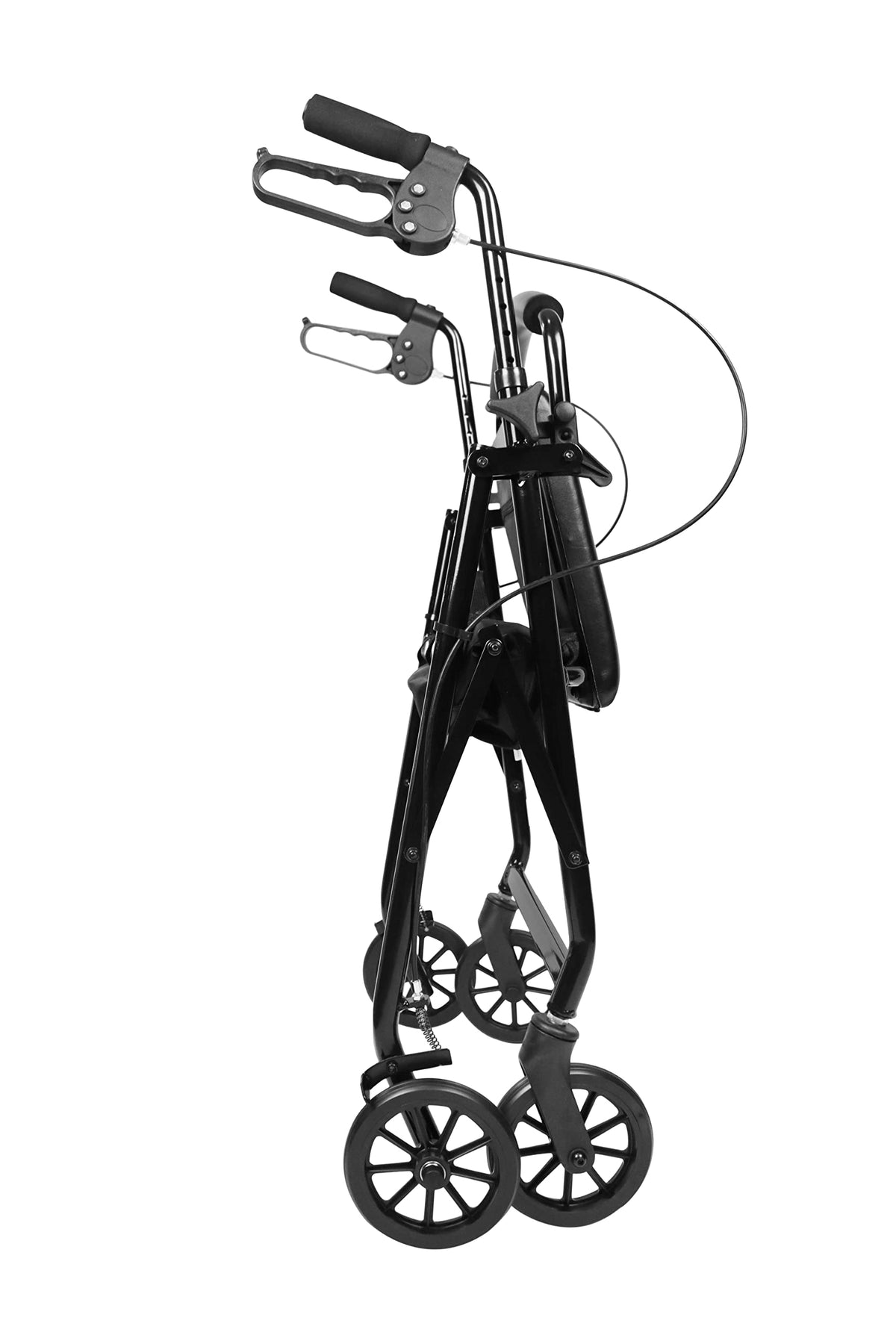 Foldable 4 Wheel Rollator Walker with Seat D2552