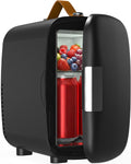 Portable Mini Fridge 4L 6 Can Black Z889