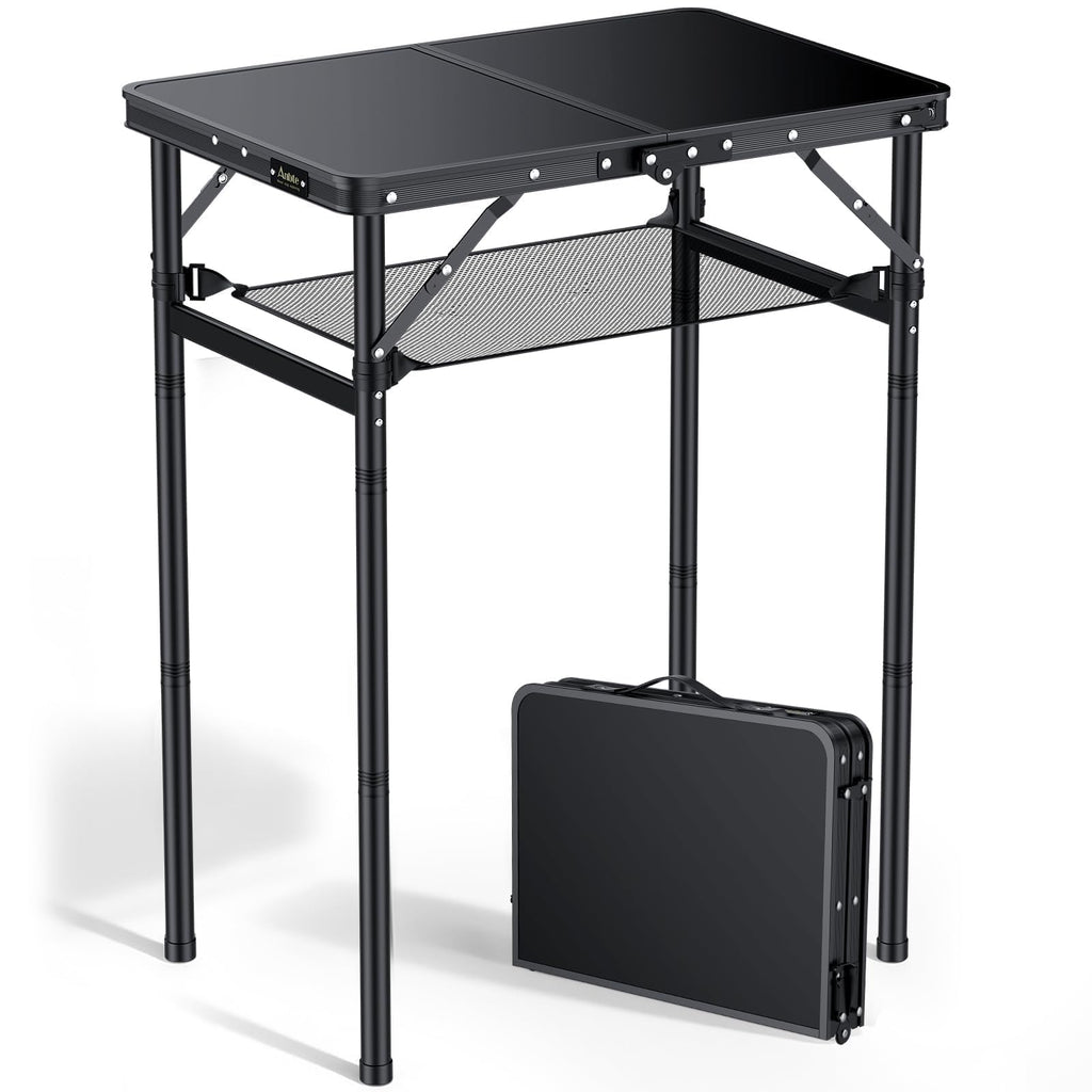 2ft Folding Camping Table, 3 Adjustable Height O23576