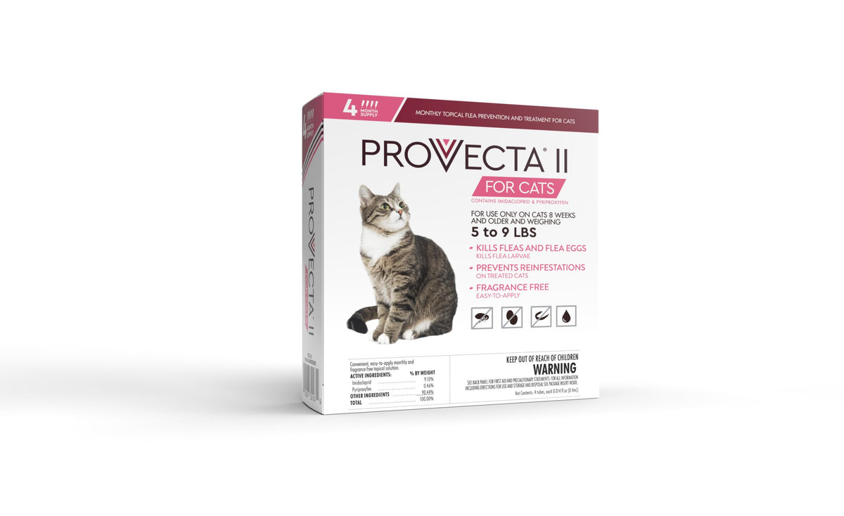 Flea Treatment for Small Cats 5-9 lbs, 4-Month Supply M933022