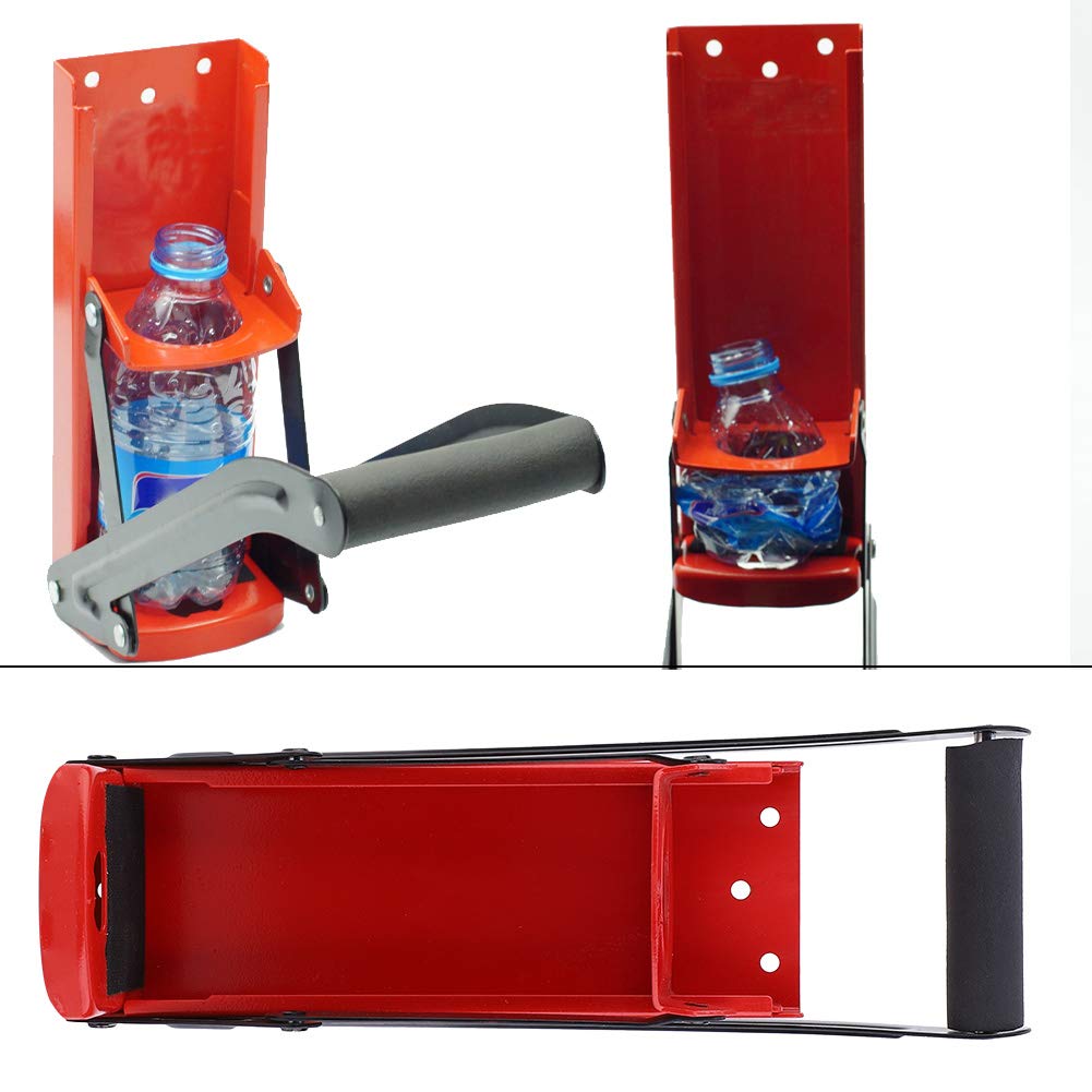 500ml Can Crusher Red Steel Rubber Handle A72752