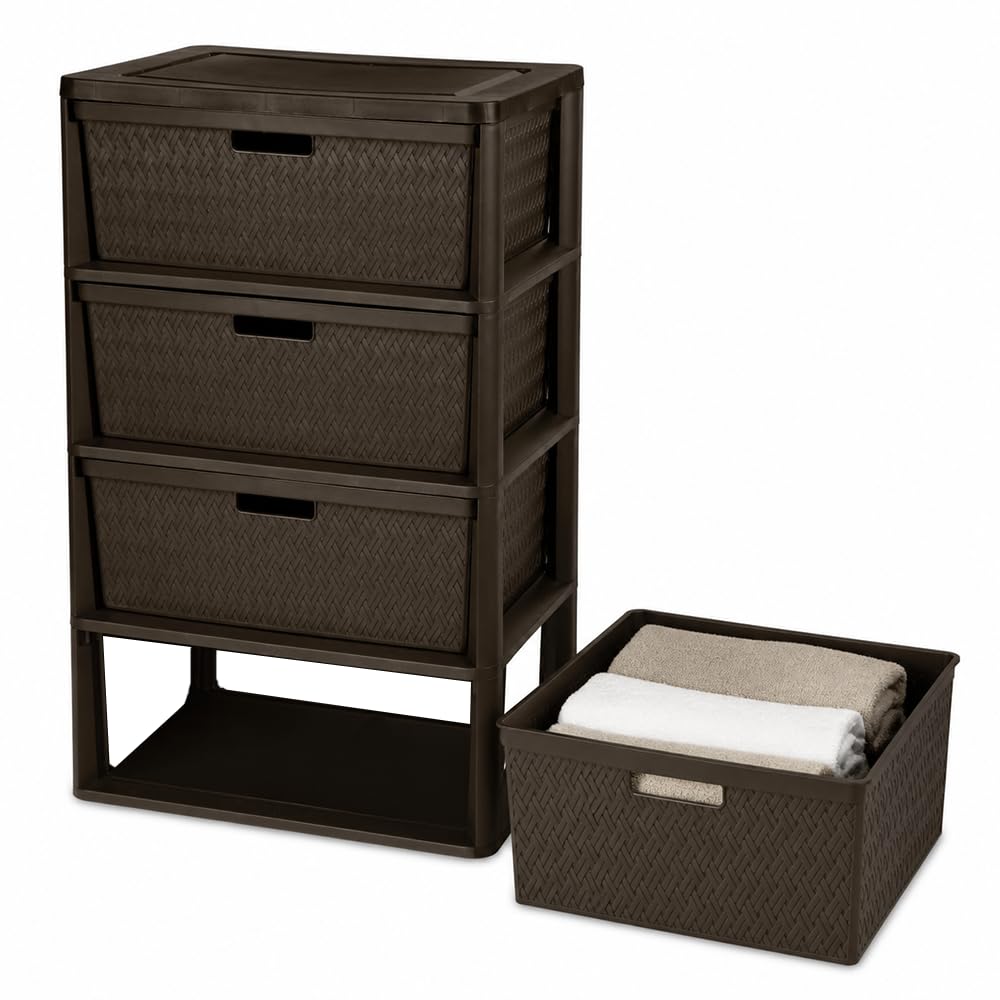 4 Drawer Plastic Storage Organizer U7346