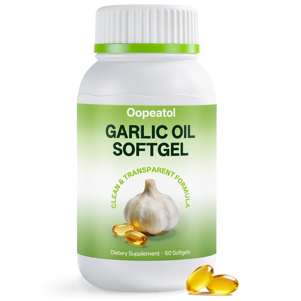 Odorless Garlic Oil Softgels, 60 Softgels J866709