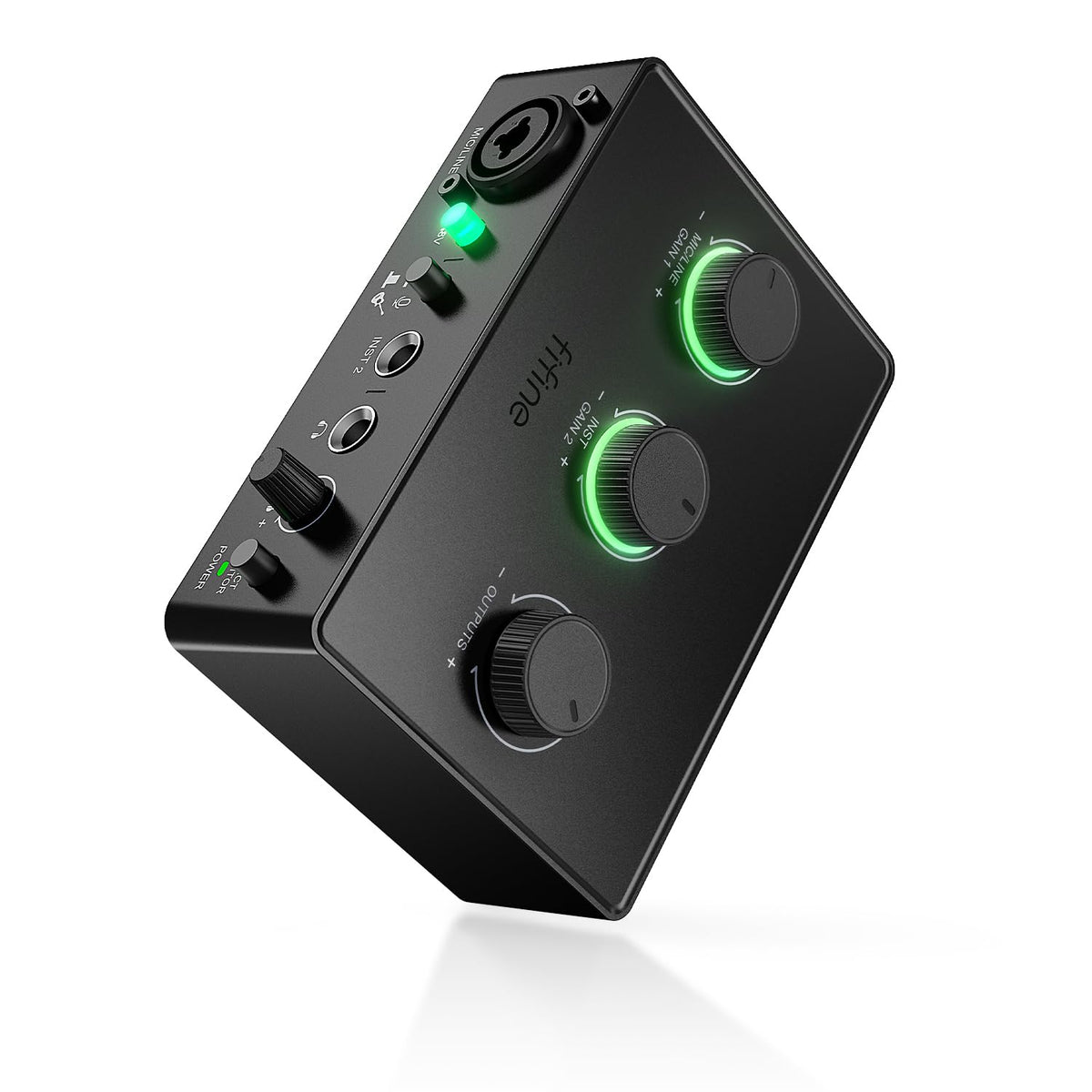PC Audio Mixer with XLR, Monitor, 48V Phantom Power H207021
