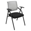 2 Pack Grey Mesh Office Chair with Arms F2431