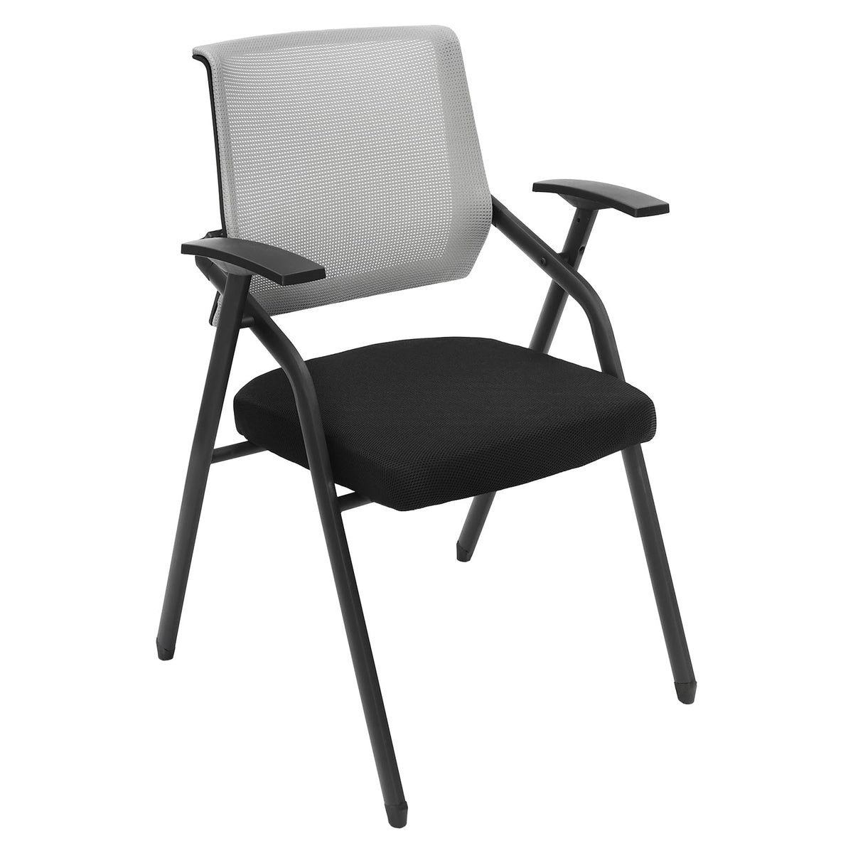2 Pack Grey Mesh Office Chair with Arms F2431