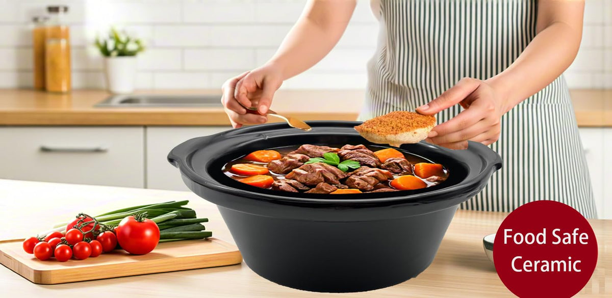 Ceramic Slow Cooker Pot Replacement 7 Quart F487