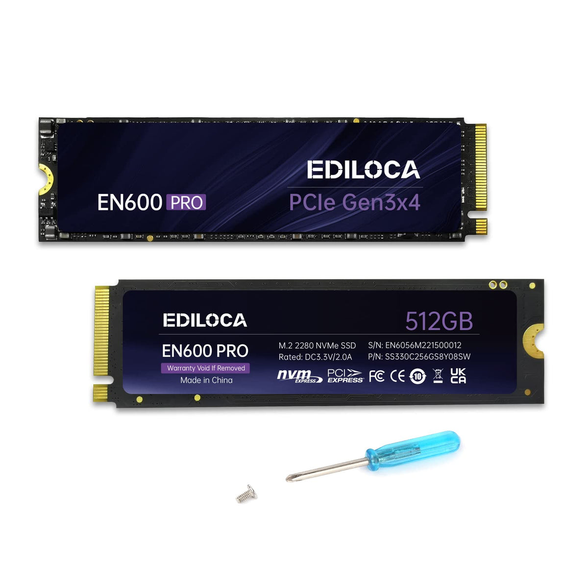 512GB PCIe 3.0 NVMe M.2 Internal SSD I818