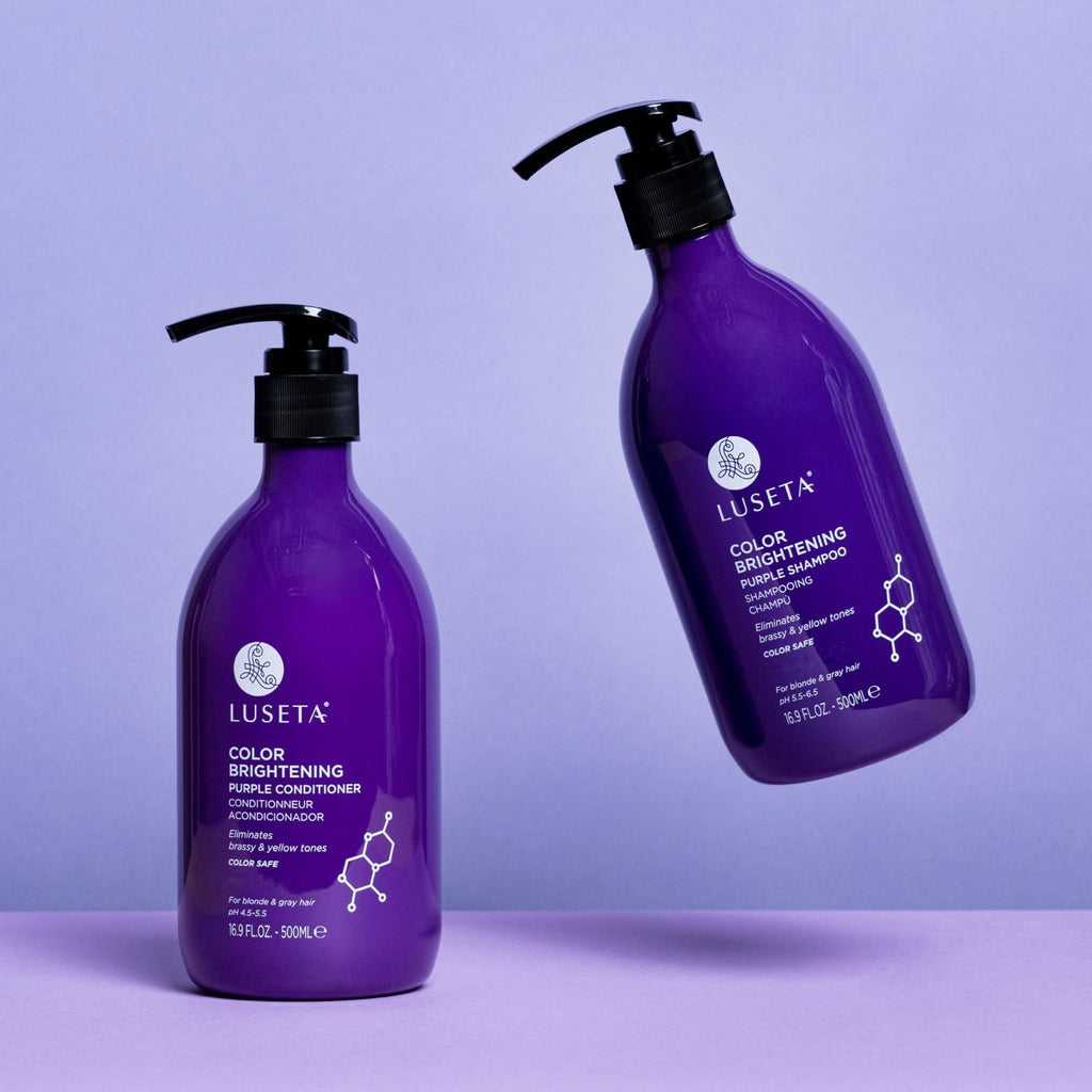 Purple Shampoo and Conditioner Set 16.9oz*2 Y64342