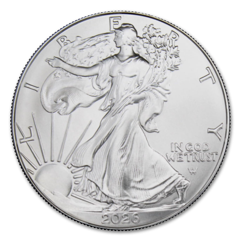 1 oz American Silver Eagle Coin with LED Presentation Box L5047