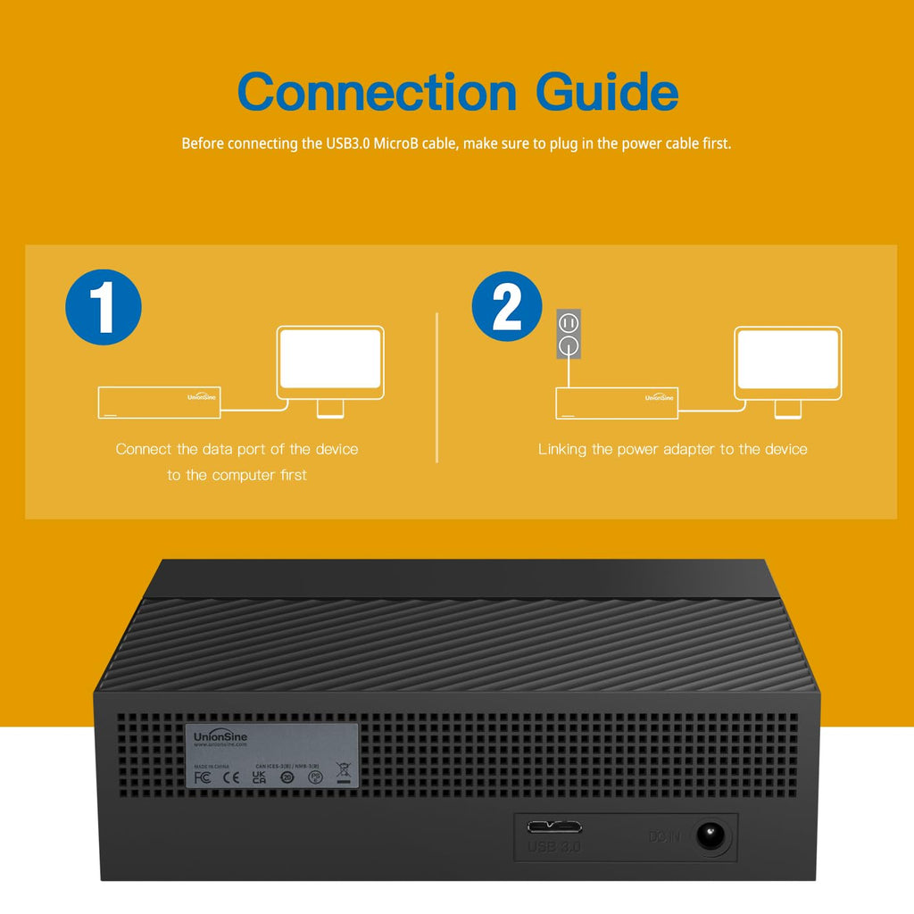 10TB USB3.0 3.5" Desktop External Hard Drive Z989164