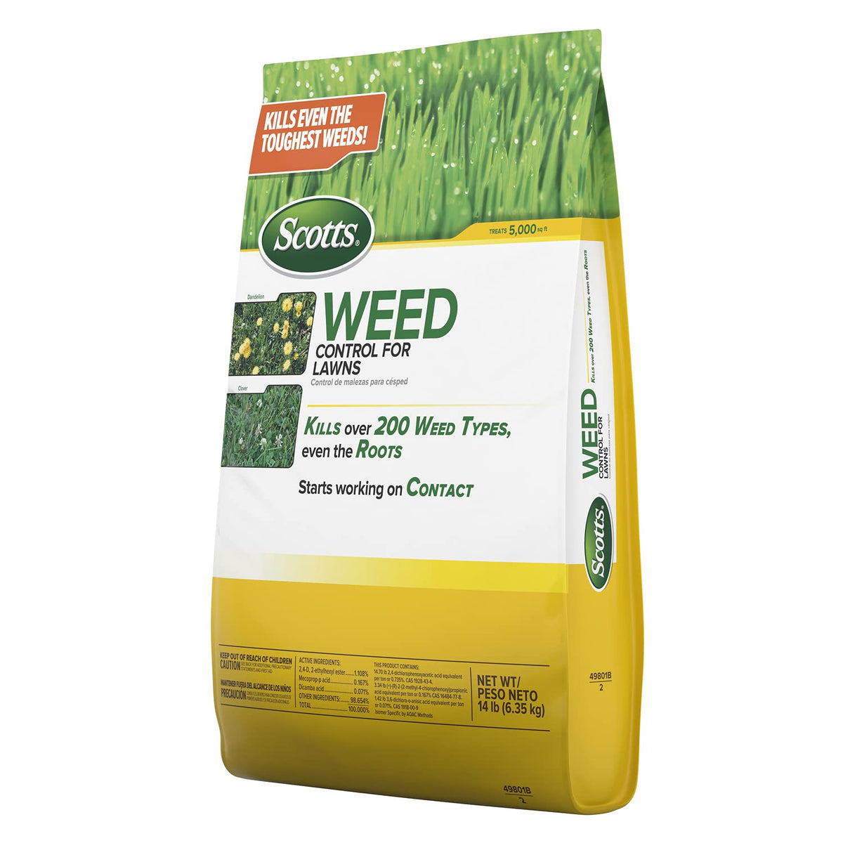 Weed Control for Lawns 14 lbs X4606