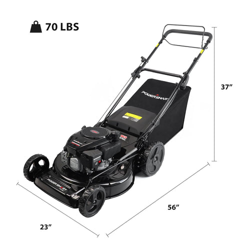 22-Inch Self Propelled Gas Lawn Mower, 170cc 4-Cycle OHV Engine H2953