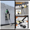 Aluminum Telescopic Ladder with Hooks S523700