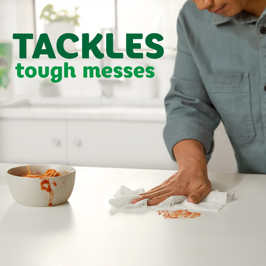 White Paper Towels, 8 Triple Rolls H961