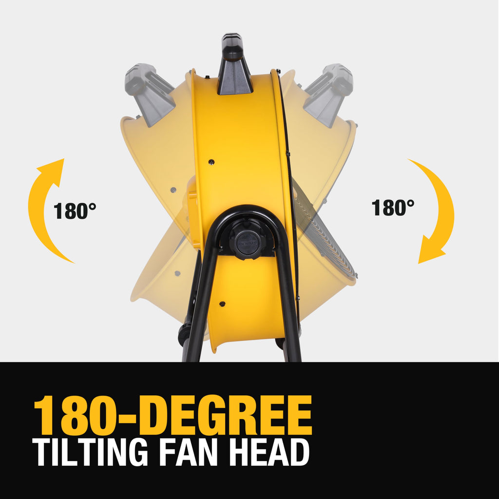 20 Inch Adjustable Tilting Drum Fan Q639