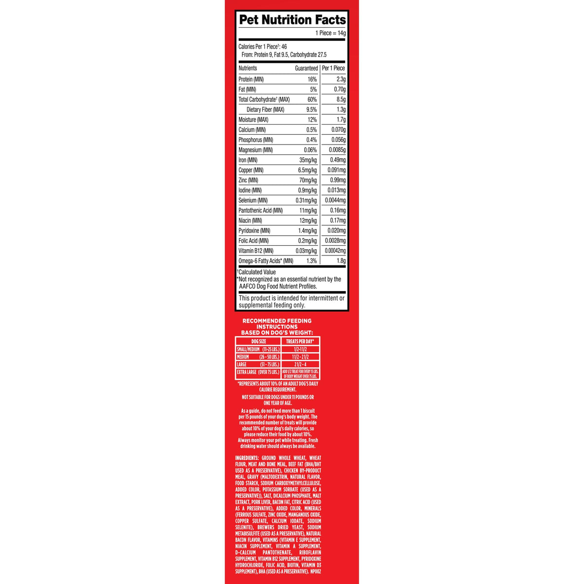 Gravy Coated Small Dog Biscuits L185