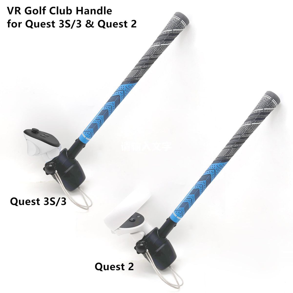 VR Golf Club Attachment with Non-Slip Handle Grip H307