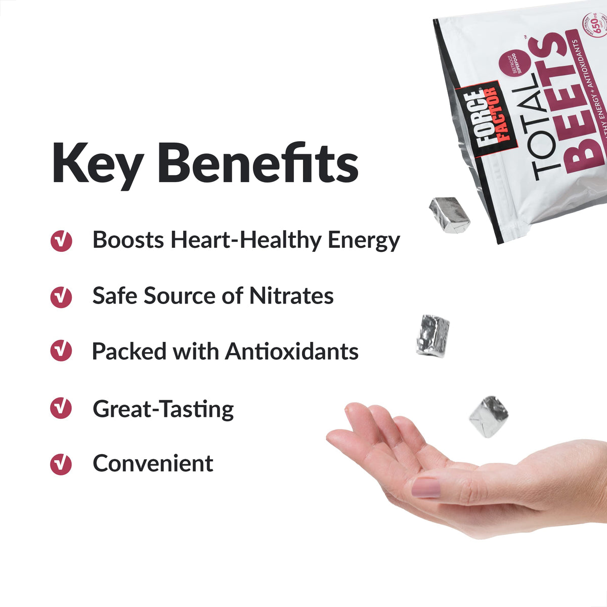 Blood Pressure Chews Nitric Oxide Cardiovascular Support 120 Count & 60 Chews S86556