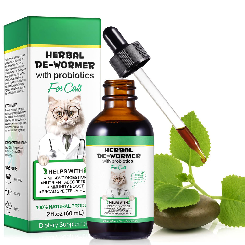 Cat Herbal Probiotics Digestive Supplement Drops 60ml N559