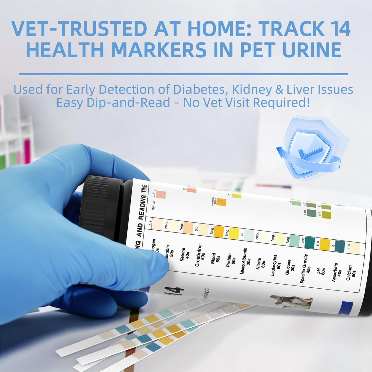 Dog & Cat UTI Blood Test Strips 100ct Y5882