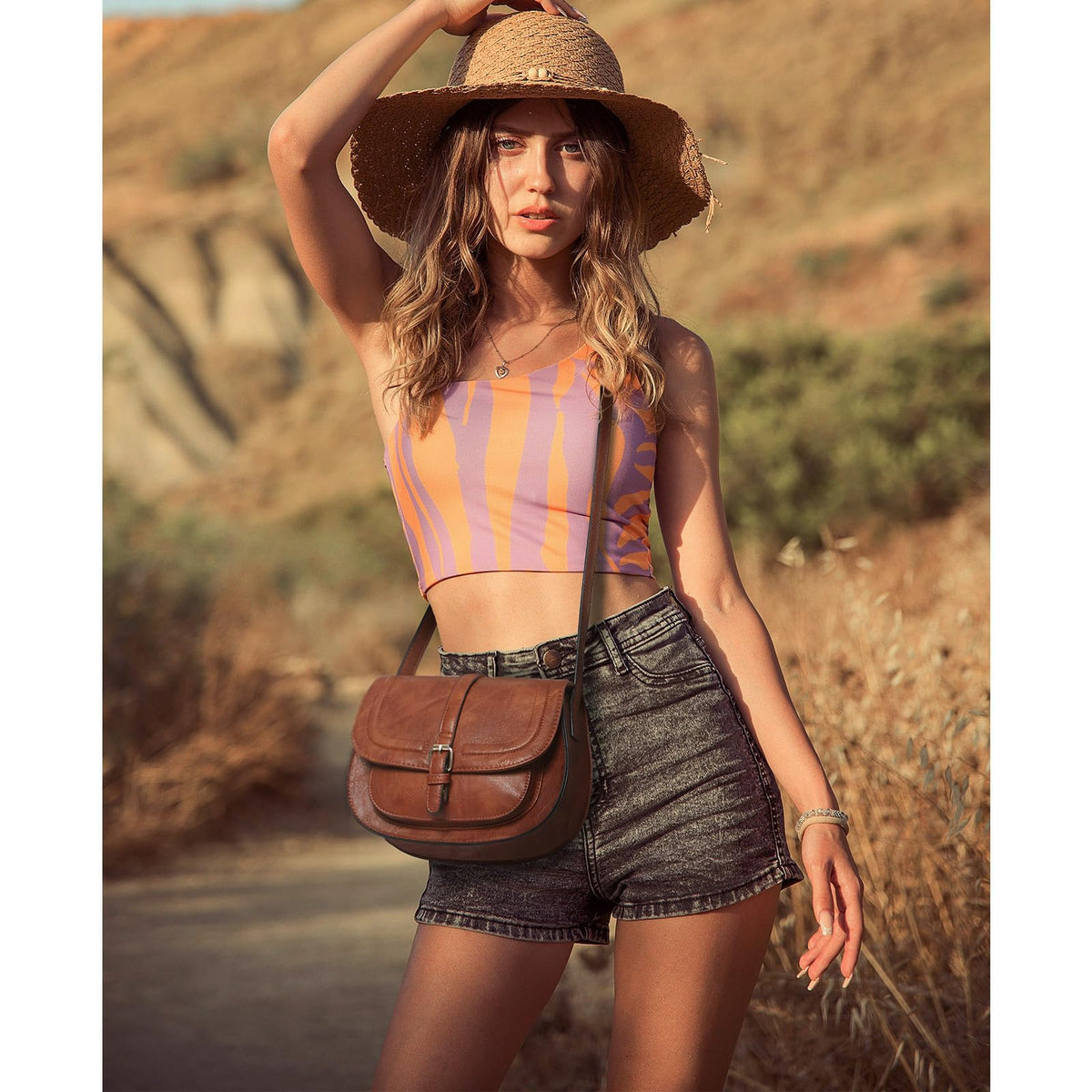 Crossbody Bags Vegan Leather G63984
