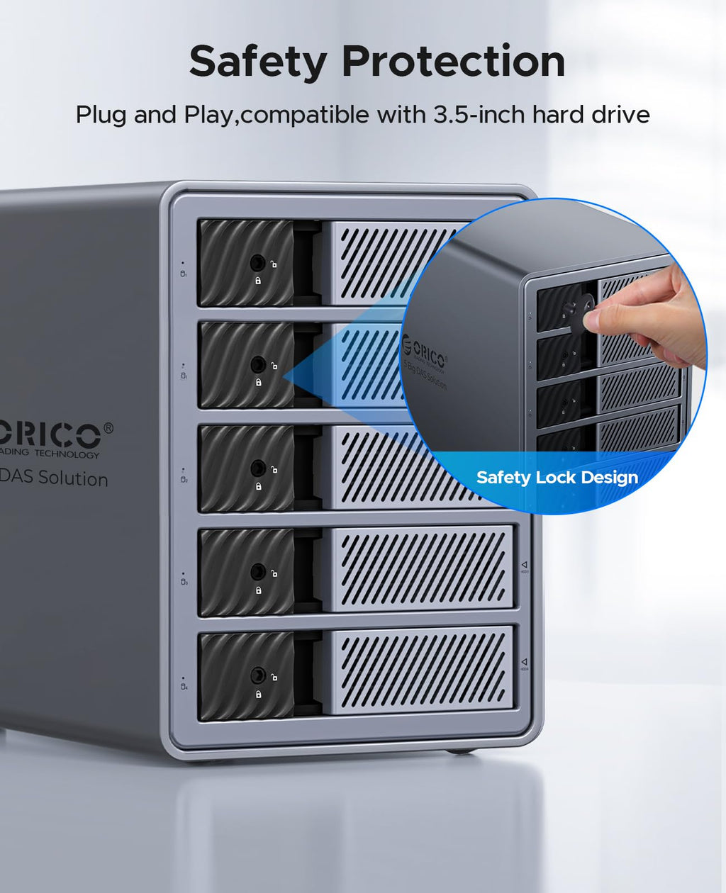 5 Bay HDD Enclosures H872