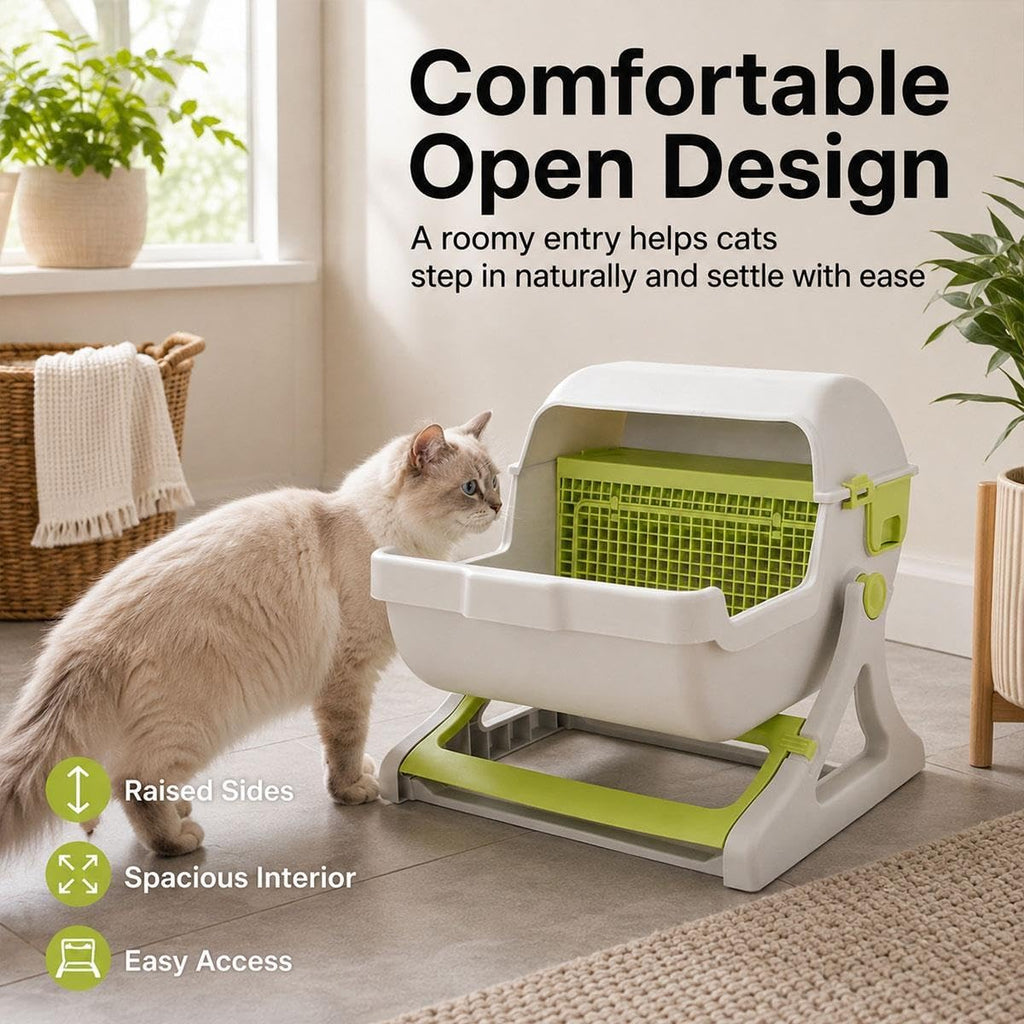 Manual Sifting Cat Litter Box A627