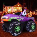 8 FT Halloween Inflatable Monster Truck with Built-in LEDs C4854