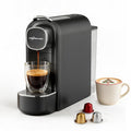 Black Single Serve Espresso Coffee Machine with Removable Tank F648