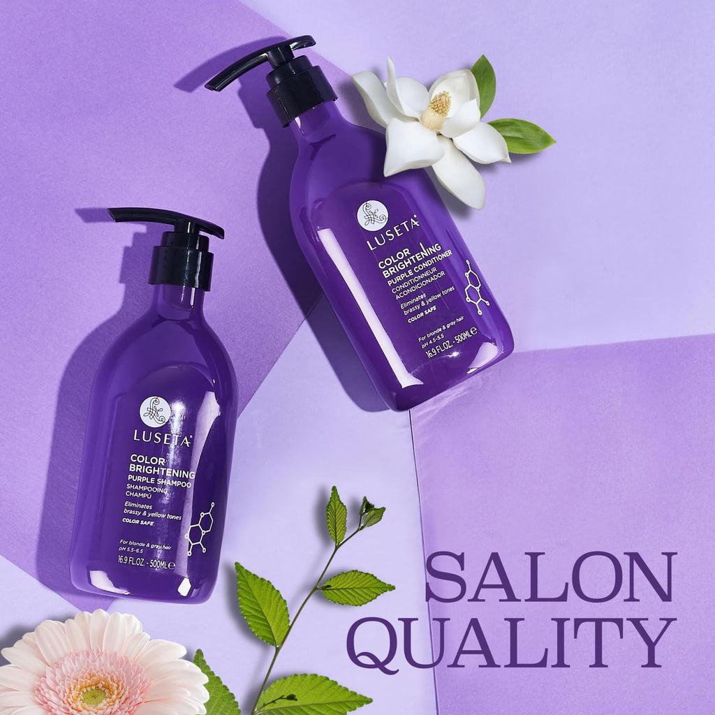 Purple Shampoo and Conditioner Set 16.9oz*2 Y64342