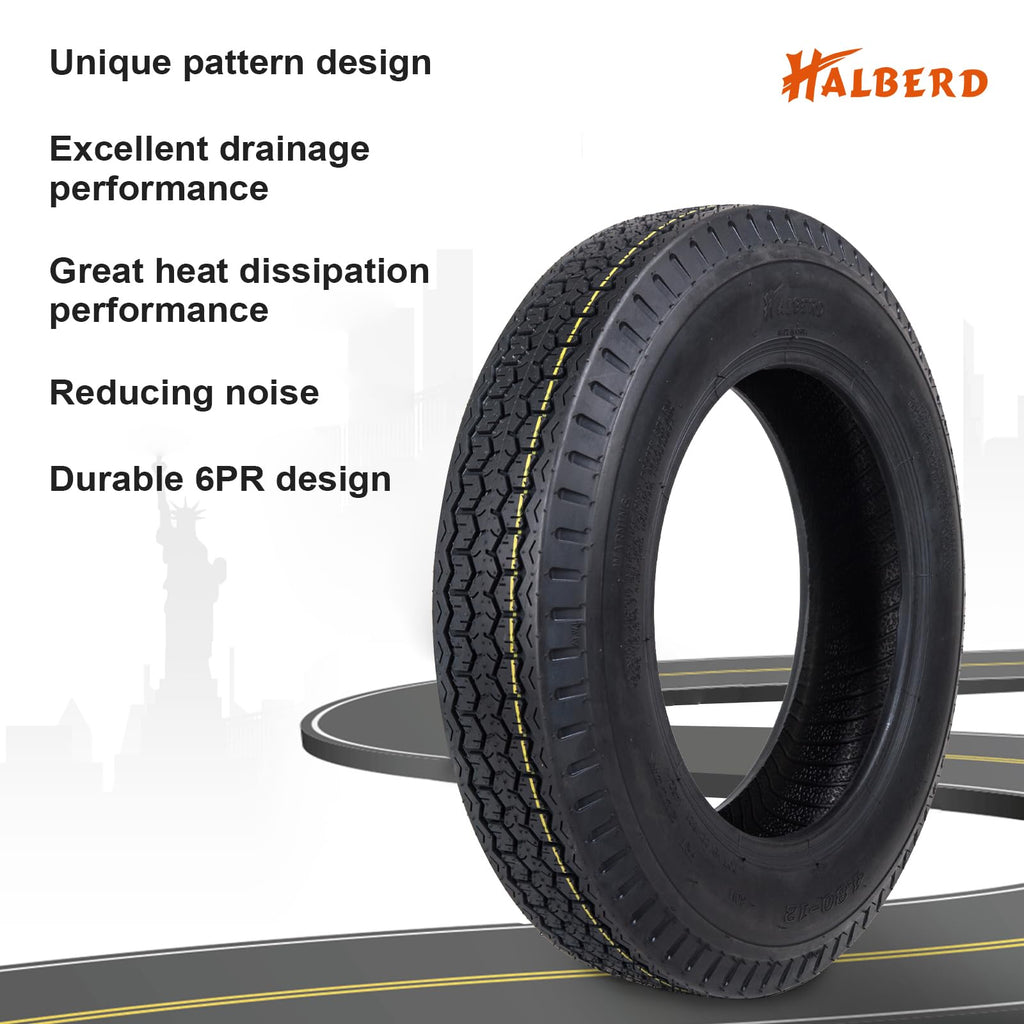12 Trailer Tires Set of 2 I343