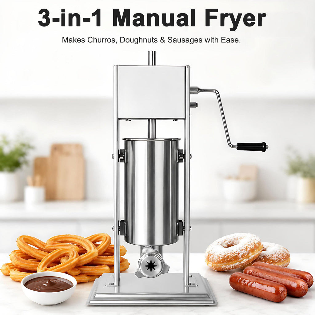 3L 304 Stainless Steel Sausage Stuffer H14737