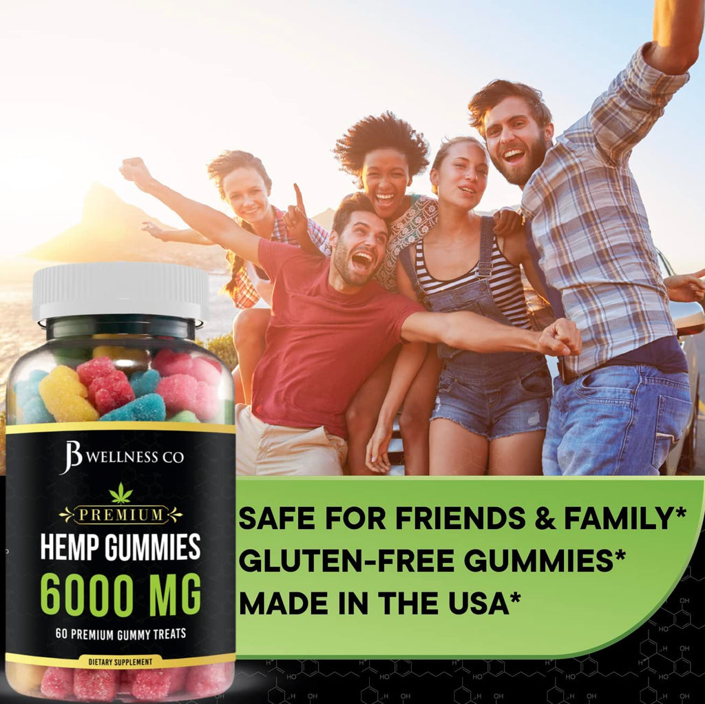 Hemp Gummies with Hemp Oil 2-Pack T174