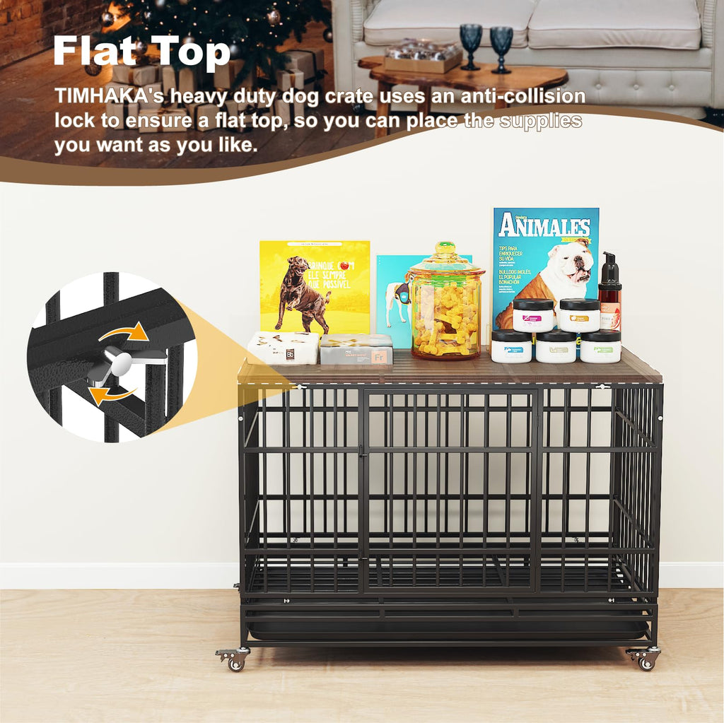 48 Inch Heavy Duty Dog Crates U802