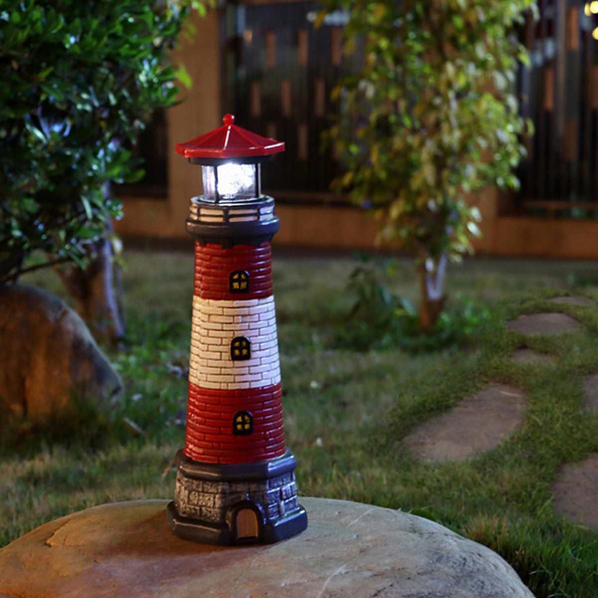 Waterproof Rotating LED Lighthouse Lamp Z61170