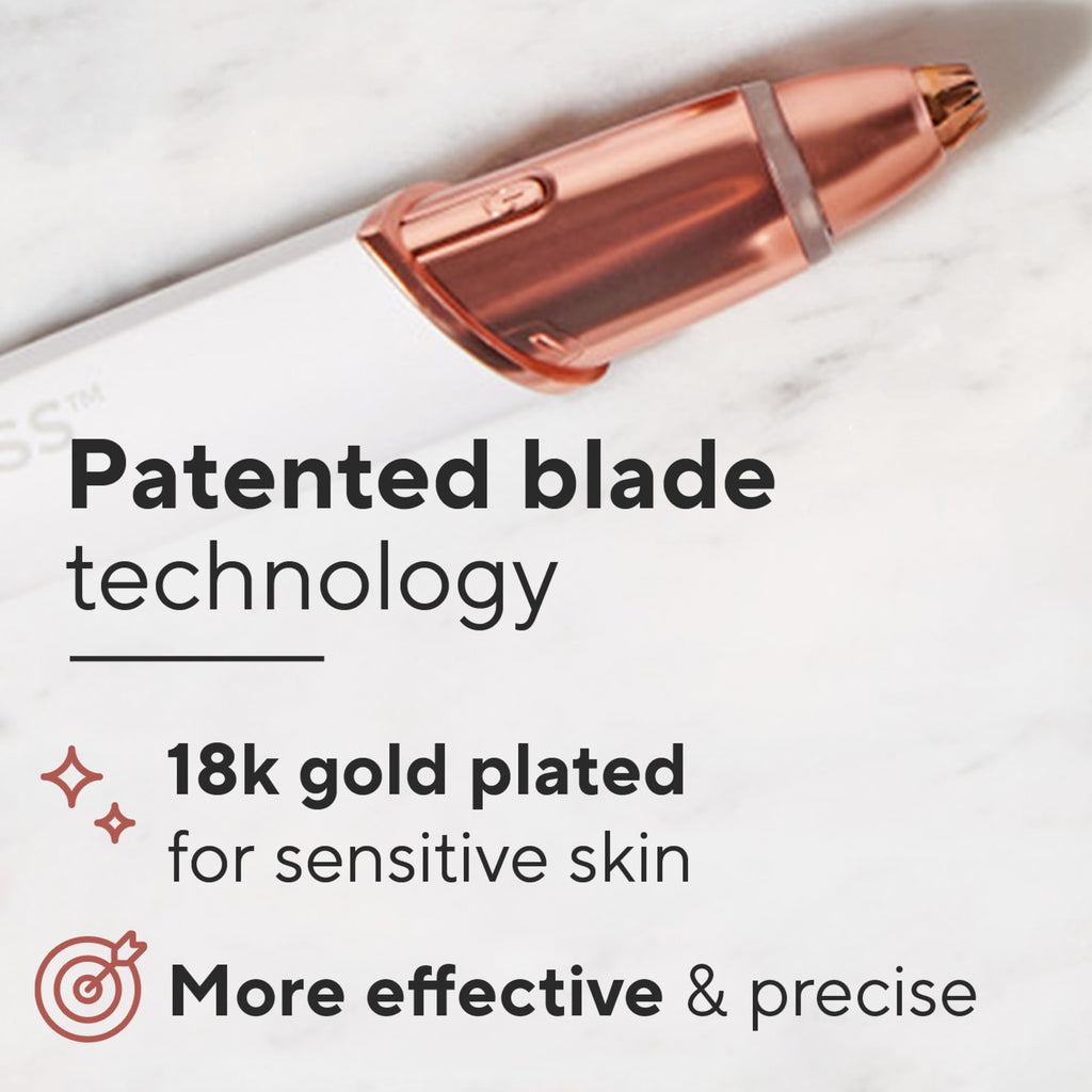 Electric Eyebrow Hair Remover with LED Light C7232