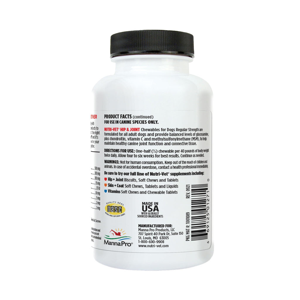 Dog Supplement, 500mg Glucosamine, 75 Count E668