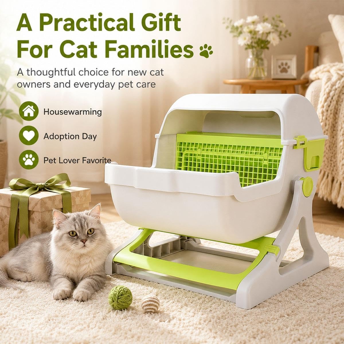 Manual Sifting Cat Litter Box A627